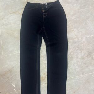 No Boundaries Women's dark blue denim Skinny Jeans